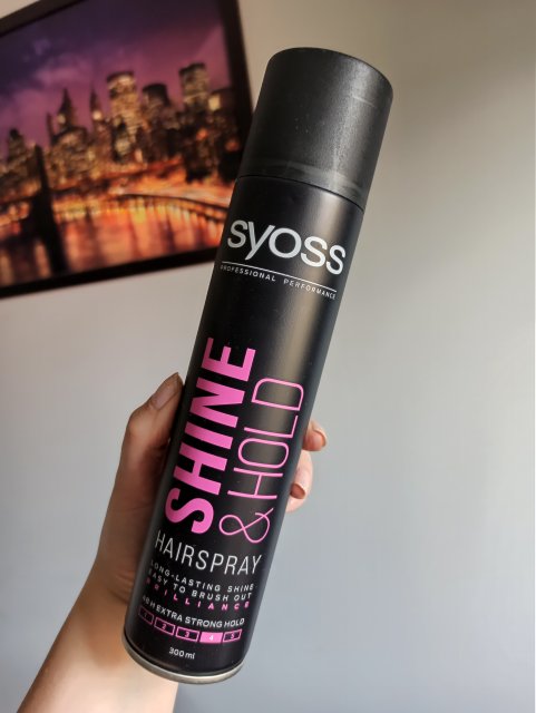Syoss Lakier do włosów, Shine & Hold