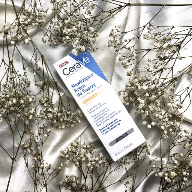 CeraVe Krem do twarzy, Nawilżający, SPF30, Dla skóry normalnej i suchej