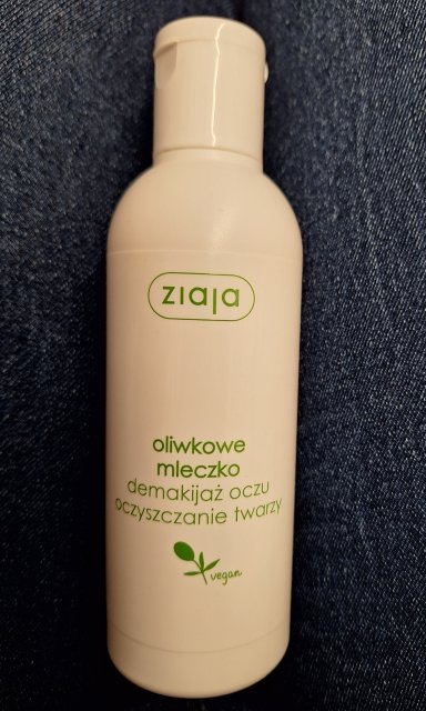 Ziaja Mleczko do demakijażu oczu i oczyszczania twarzy, Oliwkowe
