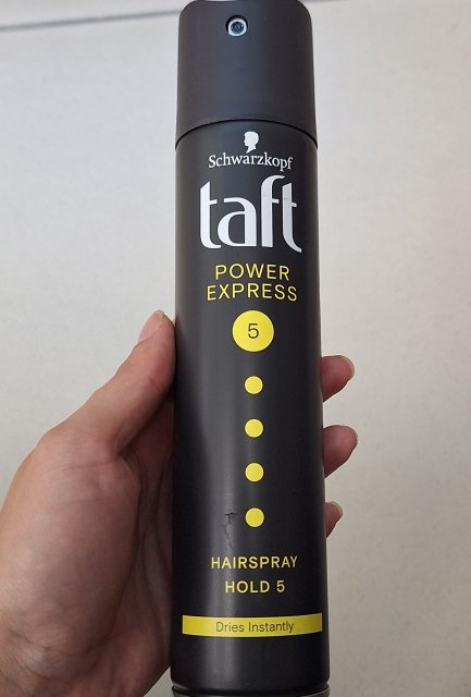 Schwarzkopf Taft, Power Hairspray Hold 5, Lakier do włosów suchych i zniszczonych