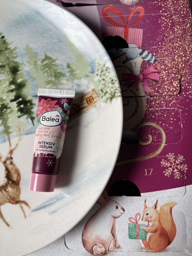 Balea Serum do twarzy,  Kwas hialuronowy, May Your Days Be Merry And Bright