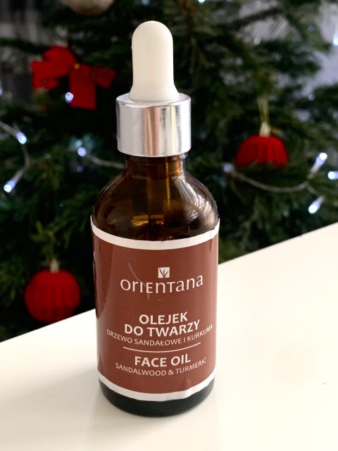 Orientana Olejek do twarzy, Drzewo sandałowe i kurkuma
