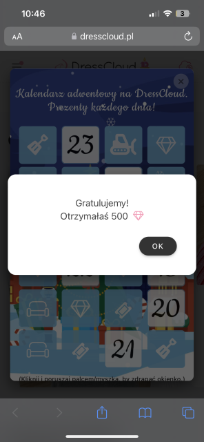 ❄️ Kalendarz Adwentowy Dresscloud 2023 ❄️