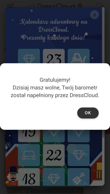 ❄️ Kalendarz Adwentowy Dresscloud 2023 ❄️