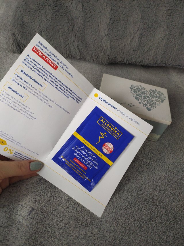 Allergika Balsam do ciała, Hydrolotio Sensitive, Nawilżający, Do skóry wrażliwej, Szybka pomoc