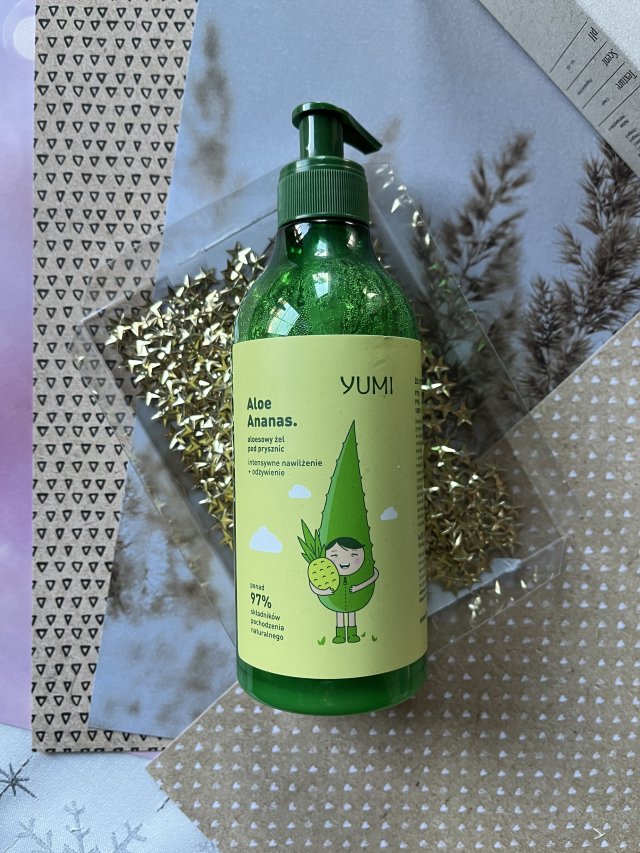 Yumi Żel pod prysznic, Aloes + Ananas
