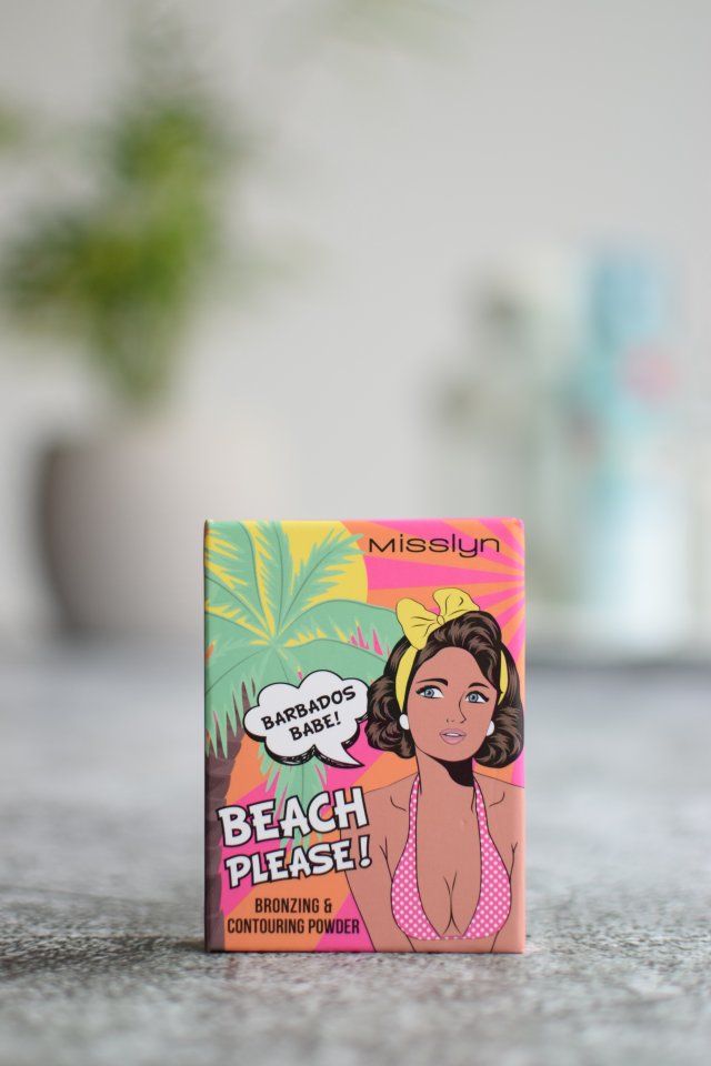 Misslyn Beach Please! Bronzing & Contouring Powder, Bronzer do twarzy, Barbados babe!