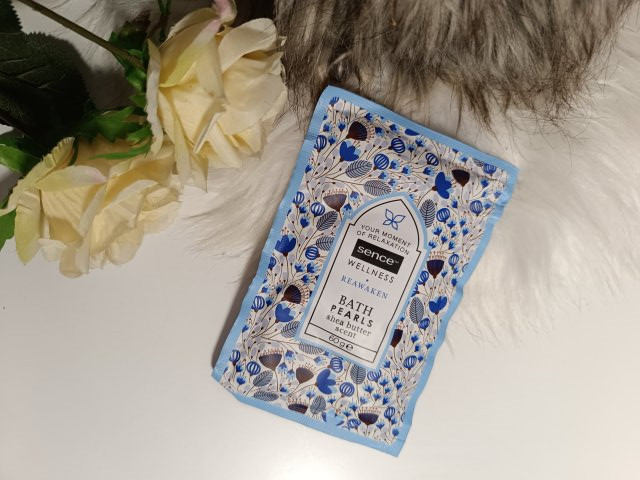 Sence Essentials Perełki do wanny, Reawaken, Shea Butter Scent