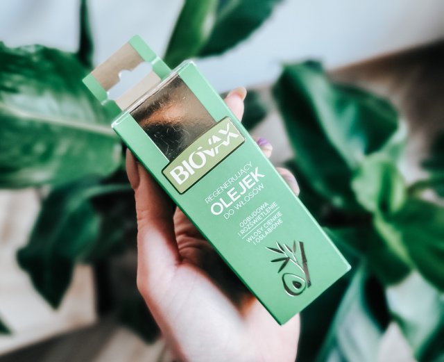 L'biotica Biovax, Bambus & Olej awokado, Olejek do włosów, Regenerujący