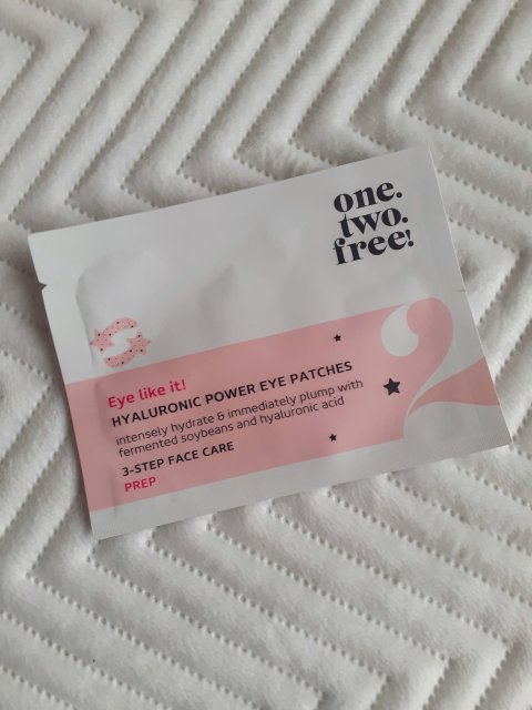 One.two.free! Płatki pod oczy, Eye Like It!, Hyaluronic Power Eye Patches, Nawilżające