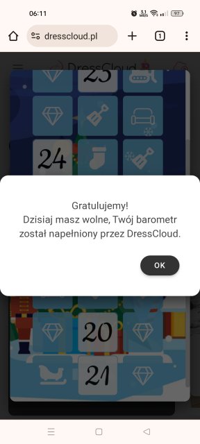 ❄️ Kalendarz Adwentowy Dresscloud 2023 ❄️