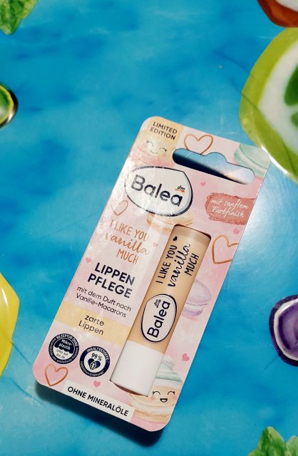 Balea Balsam do ust I Like You vanilla Much 