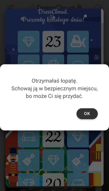 ❄️ Kalendarz Adwentowy Dresscloud 2023 ❄️