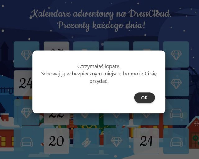 ❄️ Kalendarz Adwentowy Dresscloud 2023 ❄️