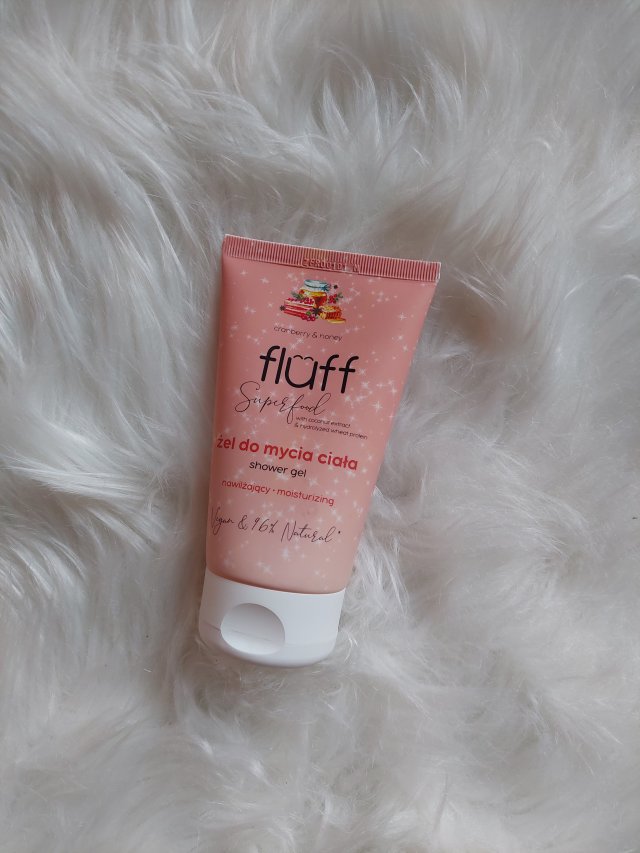 Fluff Żel do mycia ciała, Festive Relax, Żurawina i miód 