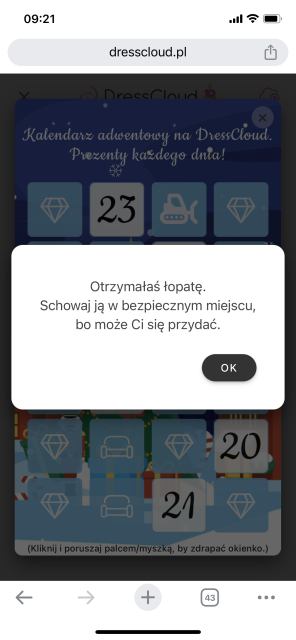 ❄️ Kalendarz Adwentowy Dresscloud 2023 ❄️