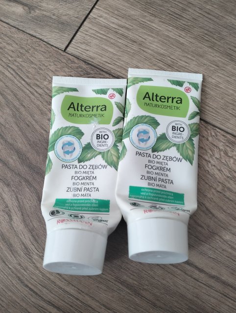 Alterra Pasta do zębów, Bio-Minze Zahncreme, Mięta