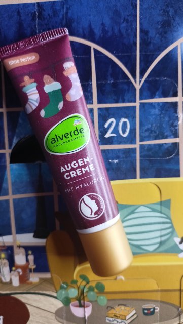 Alverde Krem pod oczy, Kwas hialuronowy 