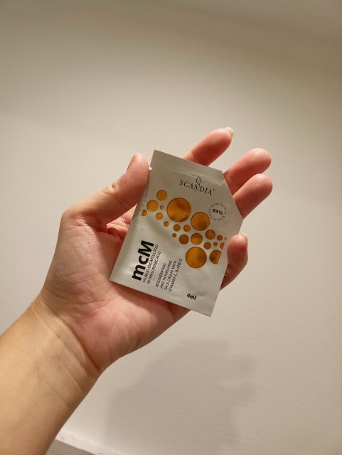 Scandia Cosmetics Krem do twarzy, mcM, Odżywczy i regenerujący, Z witaminą C, B3 i E