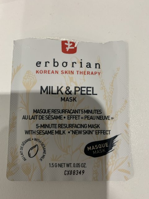 Erborian Maska do twarzy, Milk & Peel, 5-min Resurfacing Mask