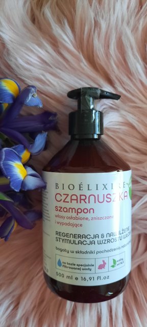 Bioélixire Szampon do włosów, Włosy osłabione, zniszczone i wypadające, Z czarnuszką