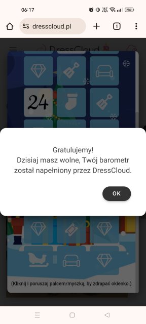 ❄️ Kalendarz Adwentowy Dresscloud 2023 ❄️