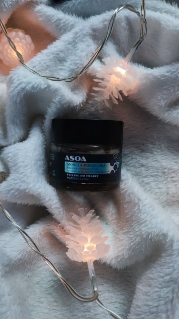 Asoa Peeling do twarzy, morela porzeczka 