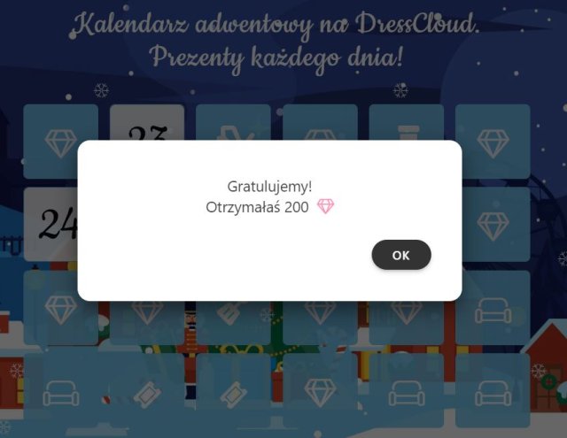 ❄️ Kalendarz Adwentowy Dresscloud 2023 ❄️