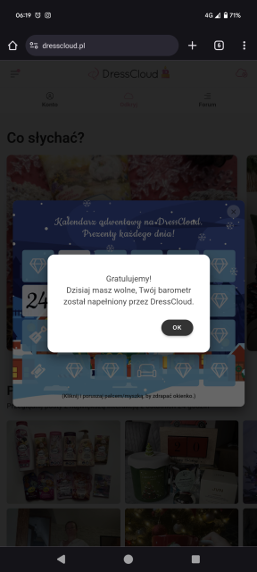 ❄️ Kalendarz Adwentowy Dresscloud 2023 ❄️