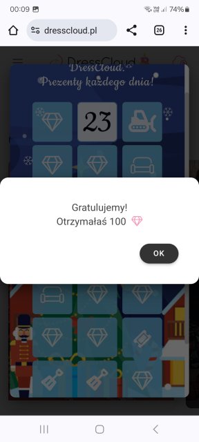 ❄️ Kalendarz Adwentowy Dresscloud 2023 ❄️