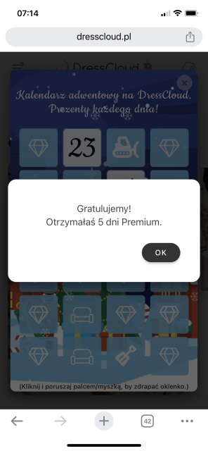 ❄️ Kalendarz Adwentowy Dresscloud 2023 ❄️