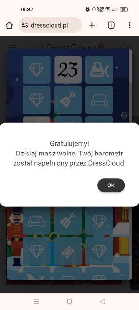 ❄️ Kalendarz Adwentowy Dresscloud 2023 ❄️