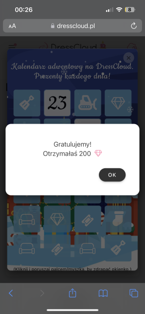 ❄️ Kalendarz Adwentowy Dresscloud 2023 ❄️