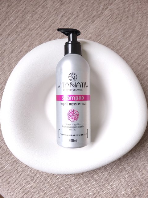 Vitanativ Szampon do włosów, Capelli Mossi e Ricci, Do włosów falowanych i kręconych 