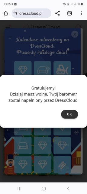 ❄️ Kalendarz Adwentowy Dresscloud 2023 ❄️