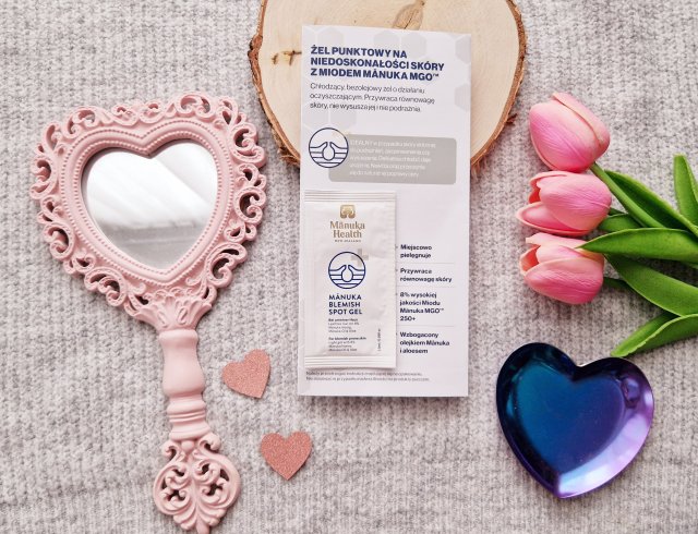 Mānuka Health Żel punktowy na niedoskonałości, Mānuka Blemish Spot Gel, Z miodem Manuka MGO