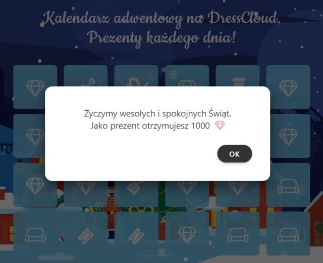 ❄️ Kalendarz Adwentowy Dresscloud 2023 ❄️
