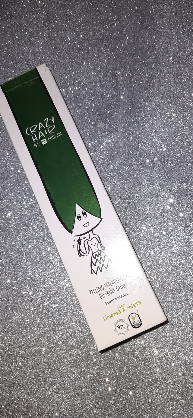 HISKIN Crazy Hair, Peeling trychologiczny do skóry głowy, Limonka i mięta