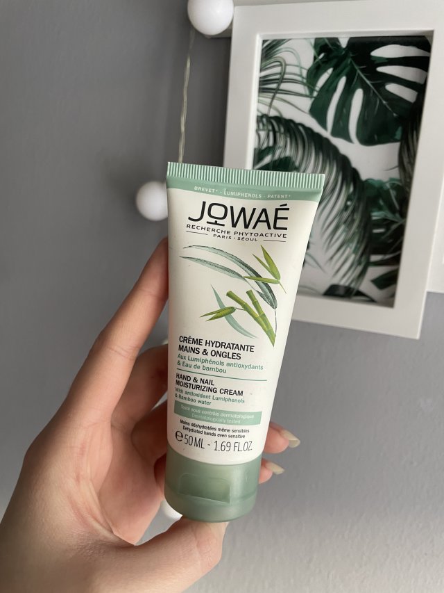 Jowae Krem do rąk i paznokci, Nawilżający, Z wodą bambusową