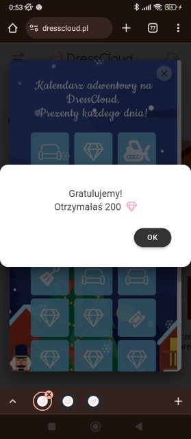❄️ Kalendarz Adwentowy Dresscloud 2023 ❄️