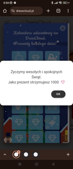 ❄️ Kalendarz Adwentowy Dresscloud 2023 ❄️