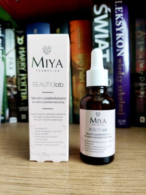 Miya Cosmetics Beauty lab, Serum do twarzy, Z prebiotykami, Do skóry problematycznej