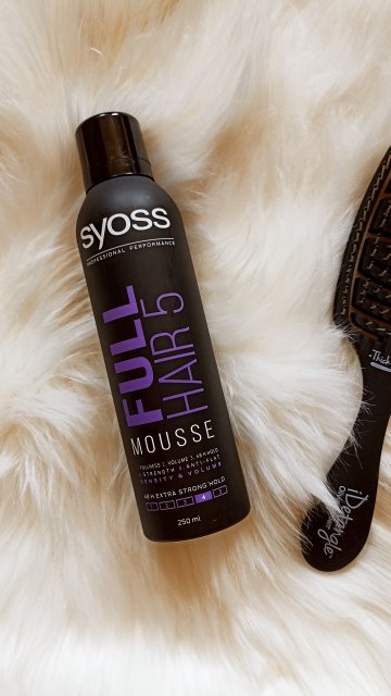 Syoss Full Hair 4, Pianka do włosów, Density & Volume, 48h extra stronghold