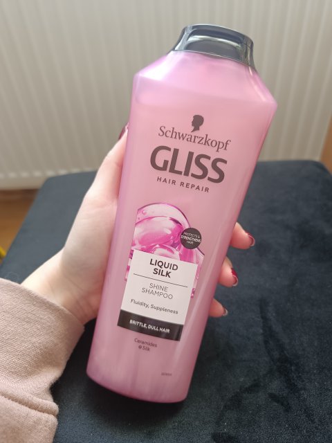 Schwarzkopf Gliss Kur, Liquid Silk, Szampon do włosów, Regeneracyjny