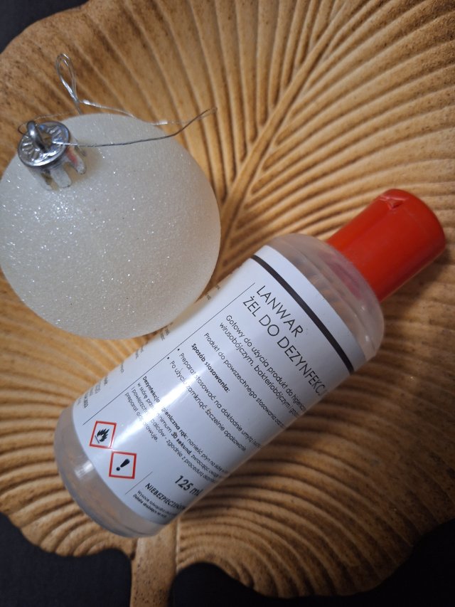 Lanwar Cosmetics Żel do rąk, Antybakteryjny