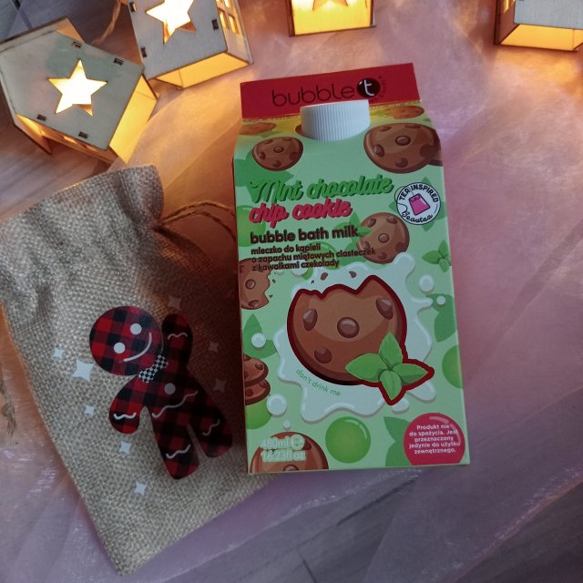 Bubble T Mleczko do kąpieli, Bubble Bath Milk, Mint Chocolate Dip Cookie