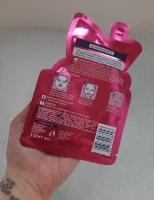 maseczka  wplachcie choco