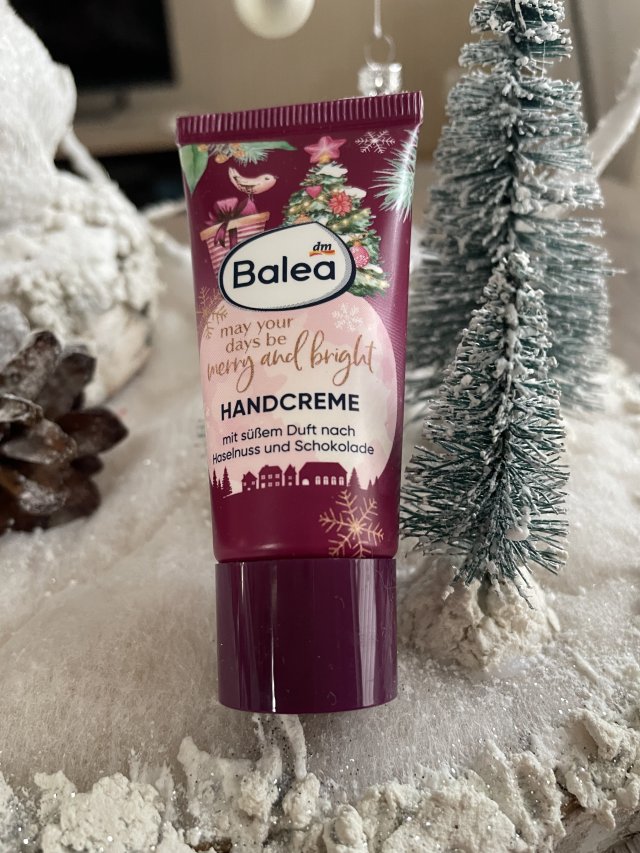 Balea Krem do rąk, May Your Days Be Merry And Bright, Orzech i czekolada