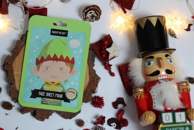 sence beauty Maseczka do twarzy w płacie, Let it Glow! Wanilia, Deep Cleansing