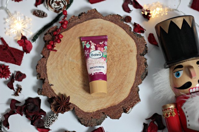 Balea Krem do twarzy, May Your Days Be Merry And Bright, Na noc, Z olejkiem arganowym